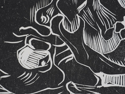 Claude BOGRATCHEW : Le passé, Gravure originale