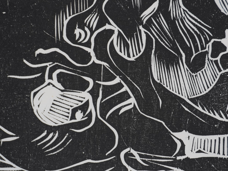 Claude BOGRATCHEW : Le passé, Gravure originale