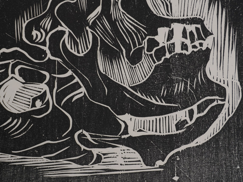Claude BOGRATCHEW : Le passé, Gravure originale