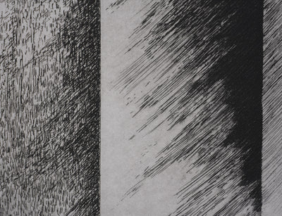 Antoine DE MARGERIE : Contraste de lumière, Gravure originale signée