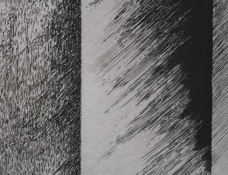 Antoine DE MARGERIE : Contraste de lumière, Gravure originale signée