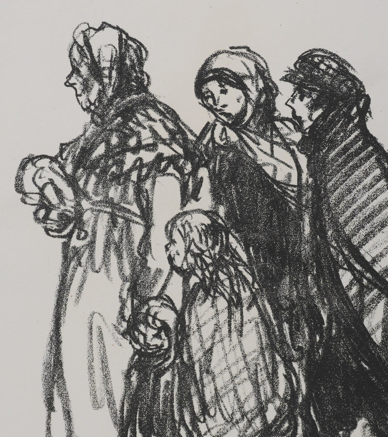 Théophile Alexandre STEINLEN : Où est la gare de l&