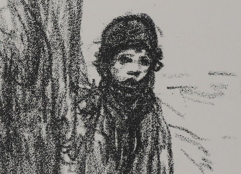 Théophile Alexandre STEINLEN : En Serbie, Lithographie originale signée