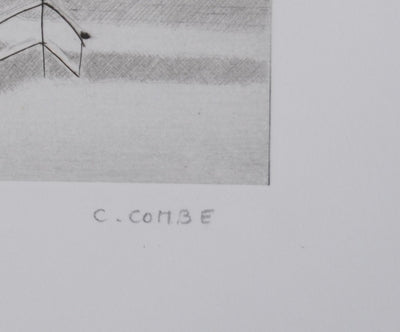 Camille COMBE : Au pays de Grieg, Gravure originale signée
