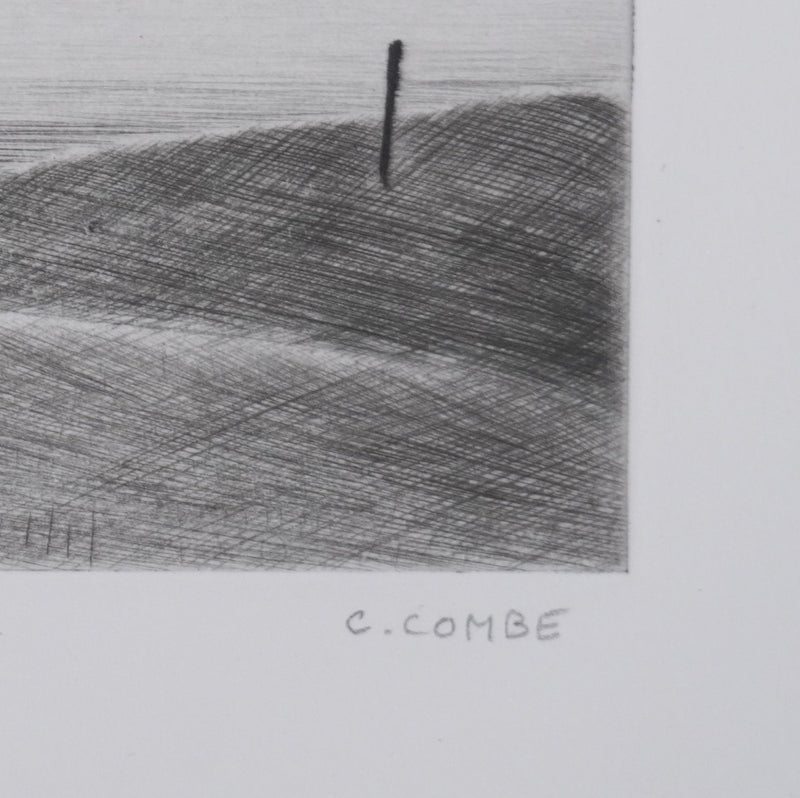 Camille COMBE : Migration nordique, Gravure originale signée