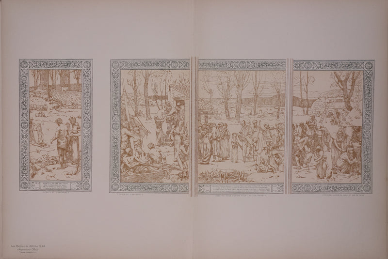 Pierre PUVIS DE CHAVANNES: Hope, Original signed lithograph