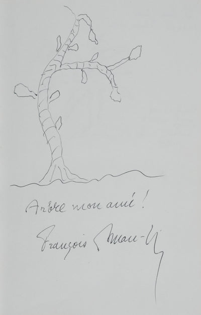 Autographe original de François AMAN-JEAN (vue générale) - Crédit photo : Galerie Art.Paris