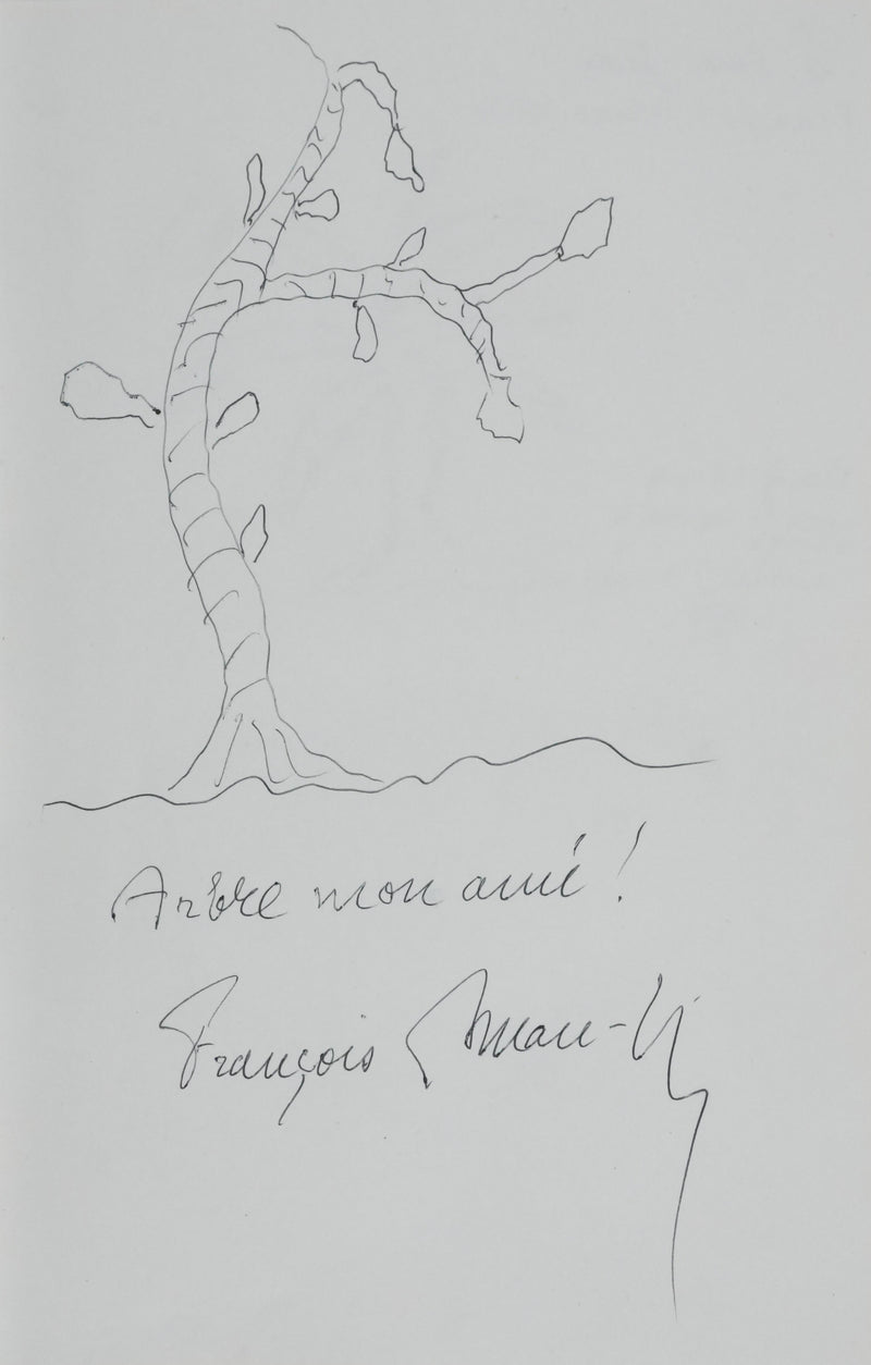Autographe original de François AMAN-JEAN (vue générale) - Crédit photo : Galerie Art.Paris