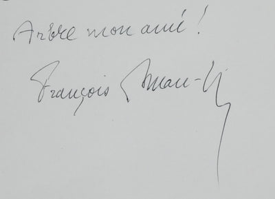Autographe original de François AMAN-JEAN (photo de détail 2) - Crédit photo : Galerie Art.Paris