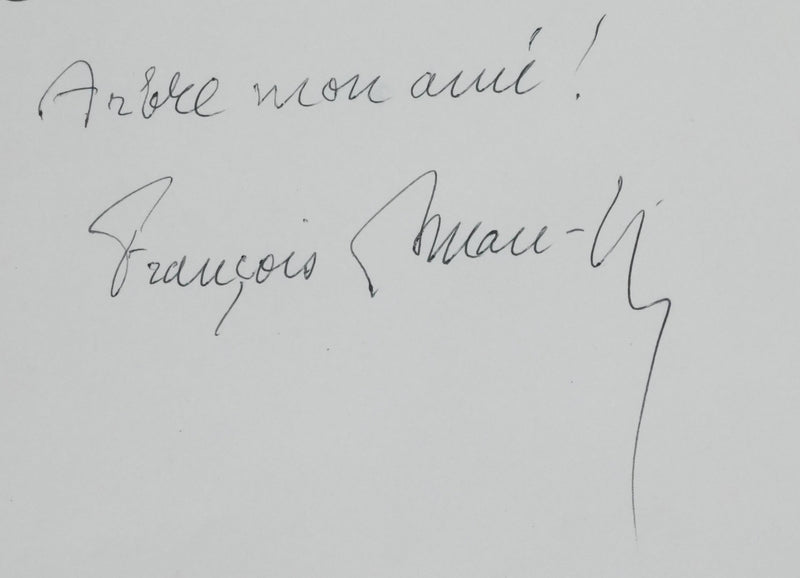 Autographe original de François AMAN-JEAN (photo de détail 2) - Crédit photo : Galerie Art.Paris