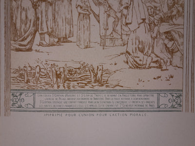 Pierre PUVIS DE CHAVANNES: Hope, Original signed lithograph