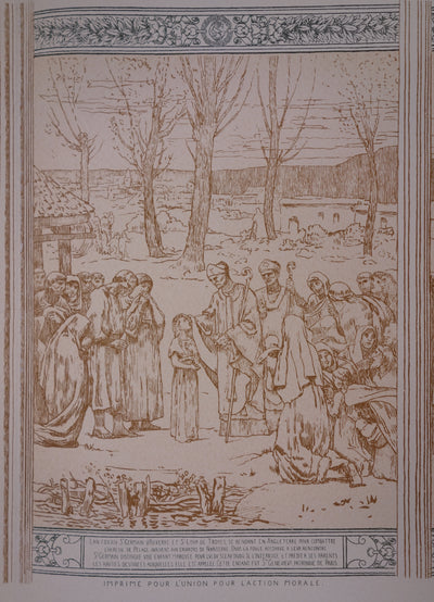 Pierre PUVIS DE CHAVANNES: Hope, Original signed lithograph