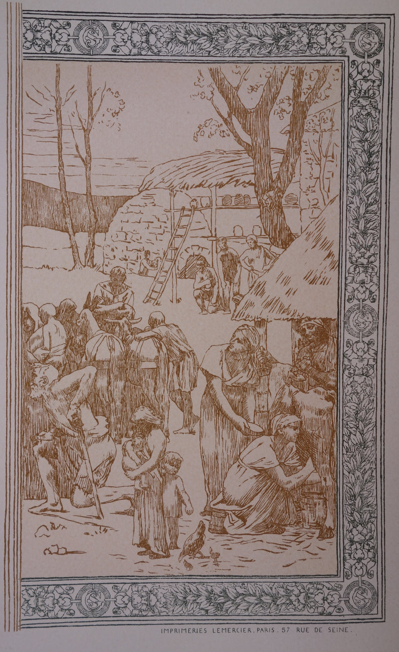 Pierre PUVIS DE CHAVANNES: Hope, Original signed lithograph