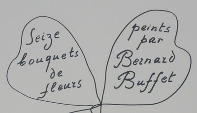 Louise DE VILEMORIN : Le trèfle à quatre feuilles, Lithographie originale signée