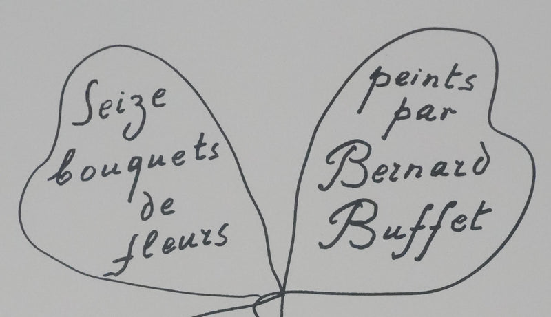 Louise DE VILEMORIN : Le trèfle à quatre feuilles, Lithographie originale signée