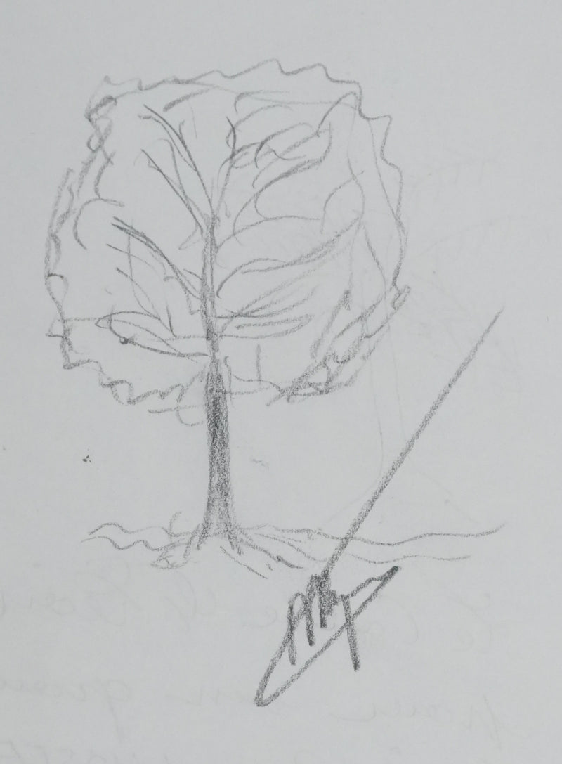 Autographe original de Charles LEON (photo de détail 6) - Crédit photo : Galerie Art.Paris