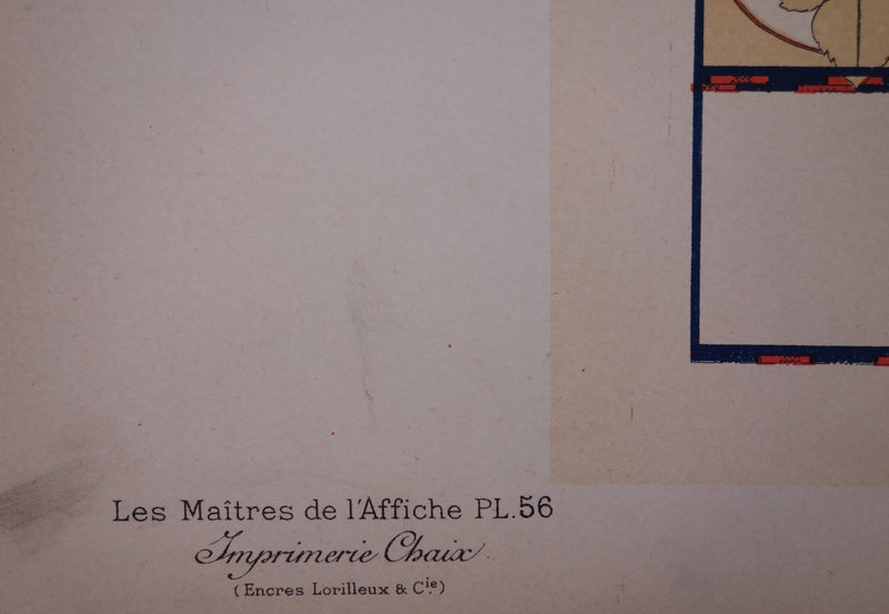 Vojtech HYNAIS : Exposition de Prague, Lithographie originale signée