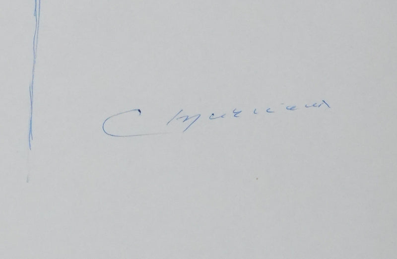 Autographe original de Christian MURCIAUX (photo de détail 2) - Crédit photo : Galerie Art.Paris