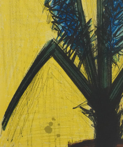 Bernard BUFFET : La jacinthe, Lithographie originale signée