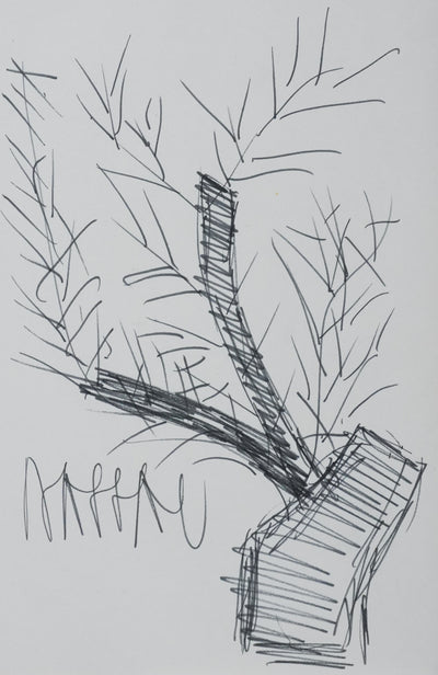 Autographe original de P. DASSAU (photo de détail 3) - Crédit photo : Galerie Art.Paris