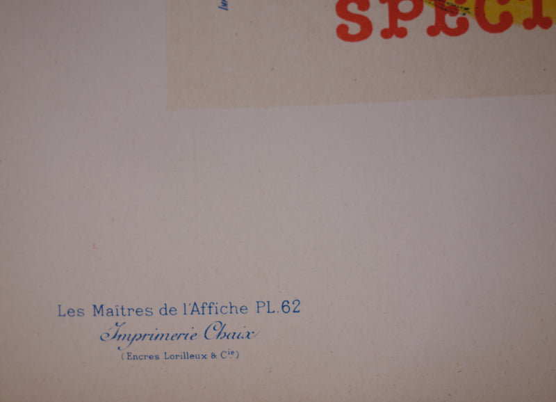Georges MEUNIER : Discussion en terrasse, Lithographie originale signée