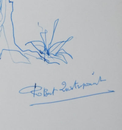 Autographe original de Robert QUATREPOINT (photo de détail 2) - Crédit photo : Galerie Art.Paris