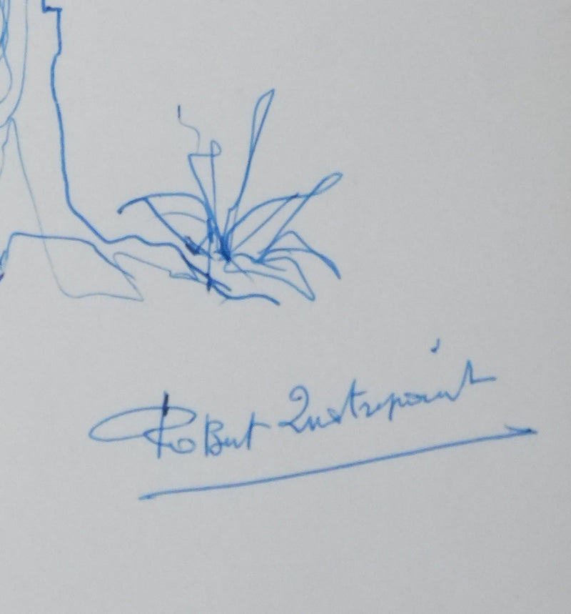 Autographe original de Robert QUATREPOINT (photo de détail 2) - Crédit photo : Galerie Art.Paris