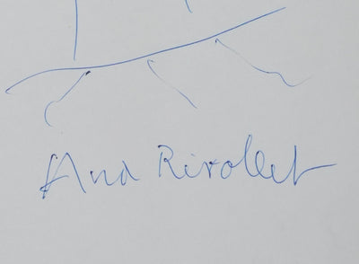 Autographe original de André RIVOLLET (photo de détail 2) - Crédit photo : Galerie Art.Paris
