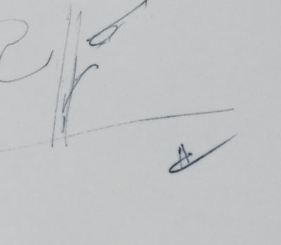 Autographe original de Roland AUGUET (photo de détail 3) - Crédit photo : Galerie Art.Paris