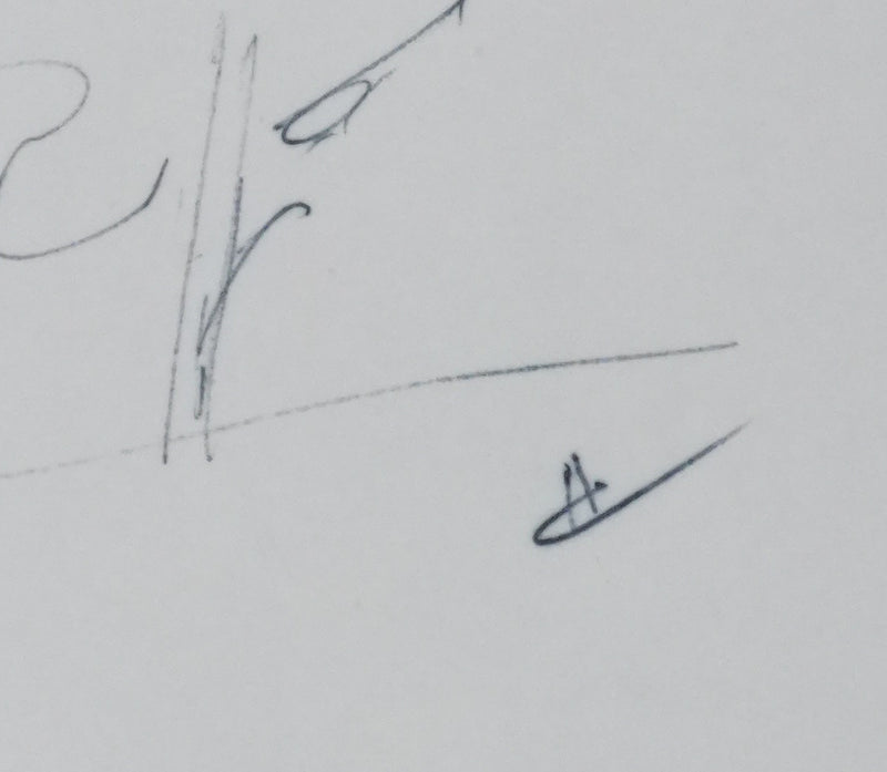 Autographe original de Roland AUGUET (photo de détail 3) - Crédit photo : Galerie Art.Paris