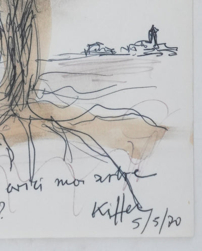 Charles KIFFER :, Dessin original (photo de détail 2) - Crédit photo : Galerie Art.Paris