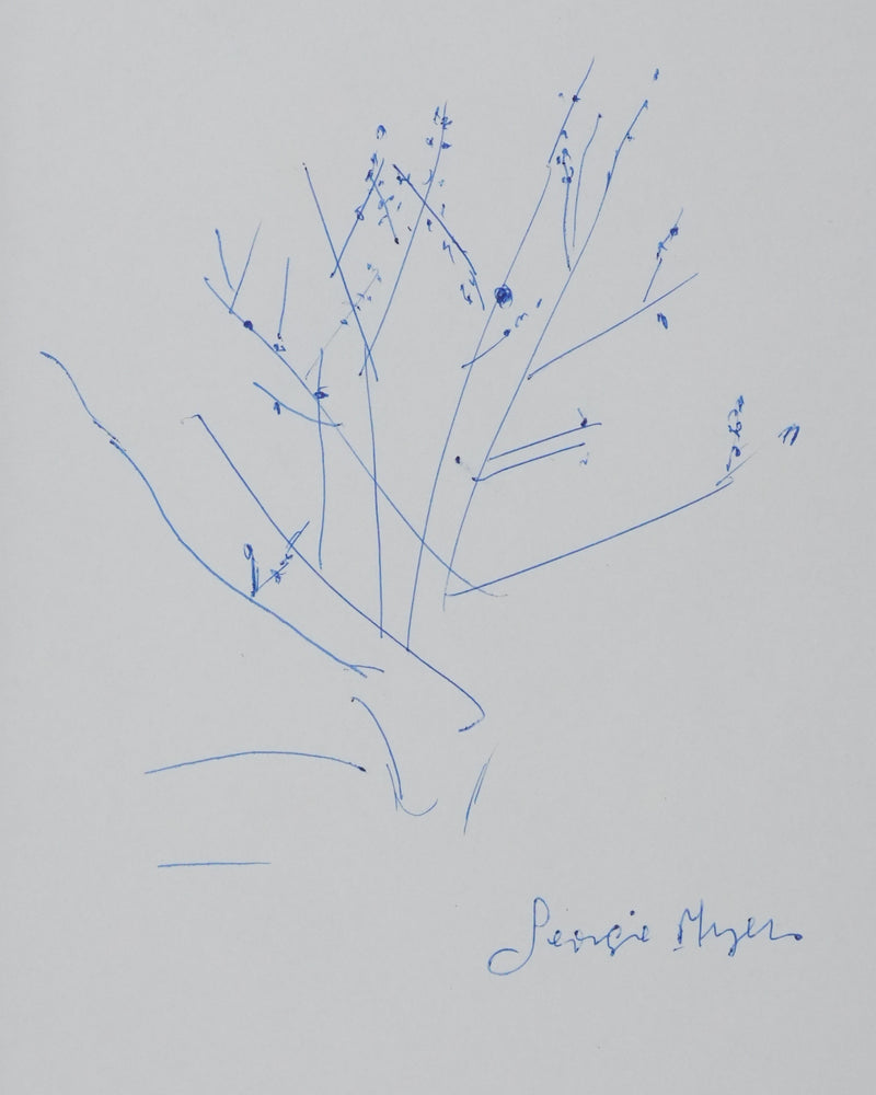 Autographe original de George MYERS (photo de détail 2) - Crédit photo : Galerie Art.Paris