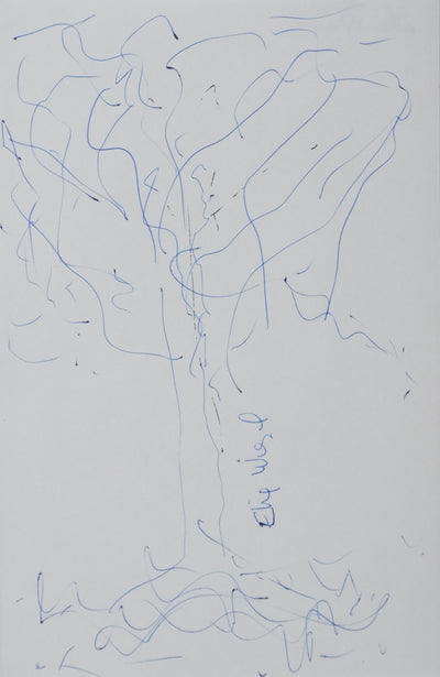 Autographe original de Elie WIESEL (vue générale) - Crédit photo : Galerie Art.Paris