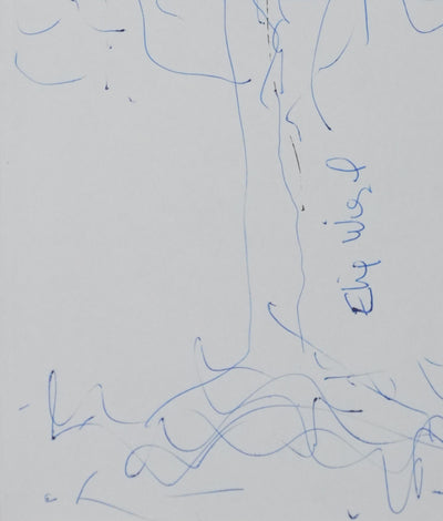 Autographe original de Elie WIESEL (photo de détail 4) - Crédit photo : Galerie Art.Paris