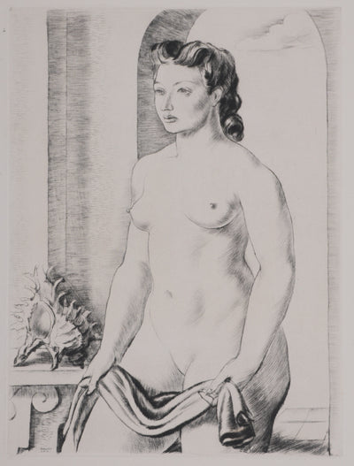 Robert CAMI : Nu, Gravure originale signée