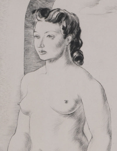 Robert CAMI : Nu, Gravure originale signée