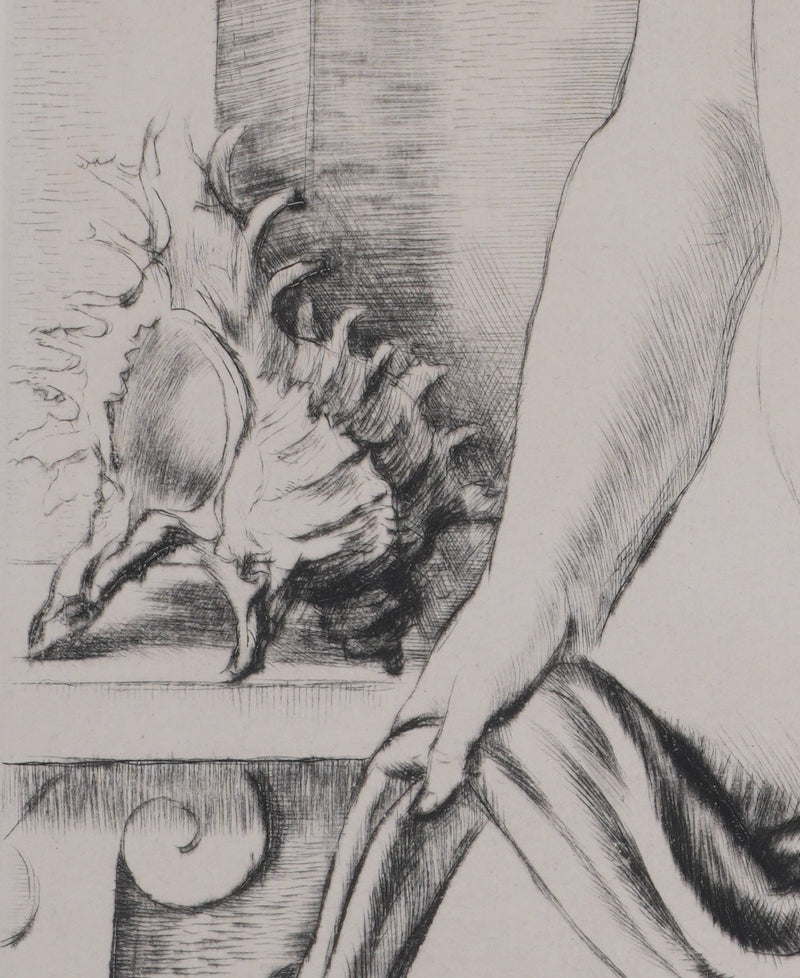 Robert CAMI : Nu, Gravure originale signée