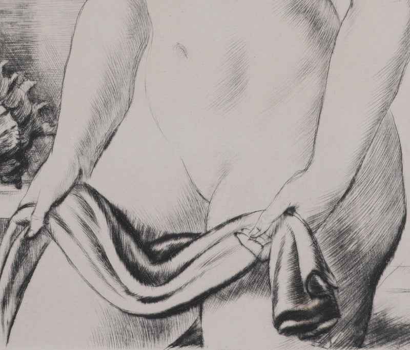 Robert CAMI : Nu, Gravure originale signée