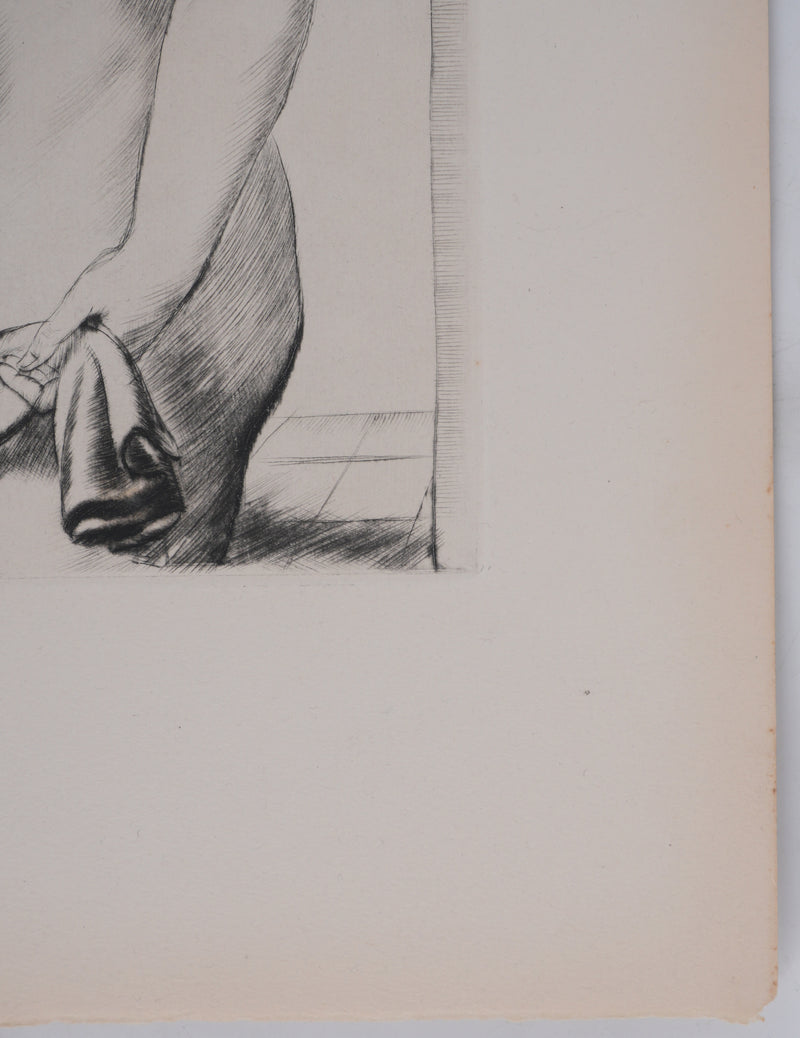 Robert CAMI : Nu, Gravure originale signée