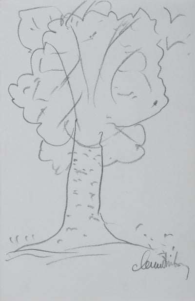 Autographe original de Claude MICHEL (vue générale) - Crédit photo : Galerie Art.Paris