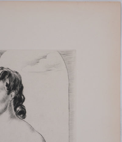 Robert CAMI : Nu, Gravure originale signée