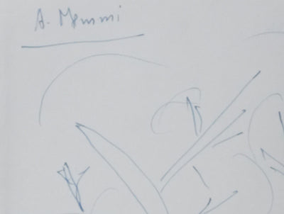 Autographe original de Albert MEMMI (photo de détail 3) - Crédit photo : Galerie Art.Paris