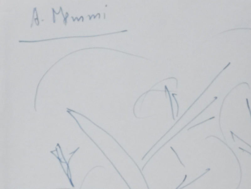 Autographe original de Albert MEMMI (photo de détail 3) - Crédit photo : Galerie Art.Paris