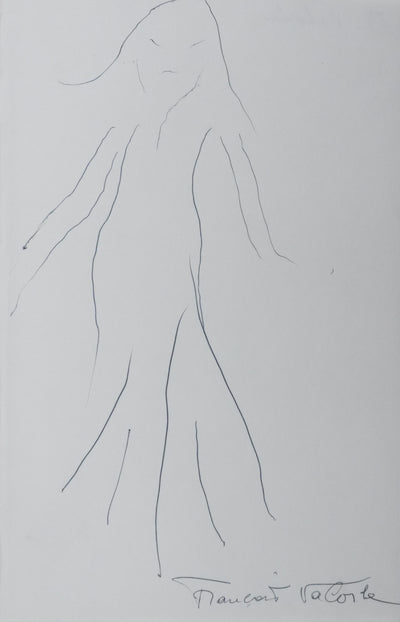 Autographe original de François VALORBE (vue générale) - Crédit photo : Galerie Art.Paris