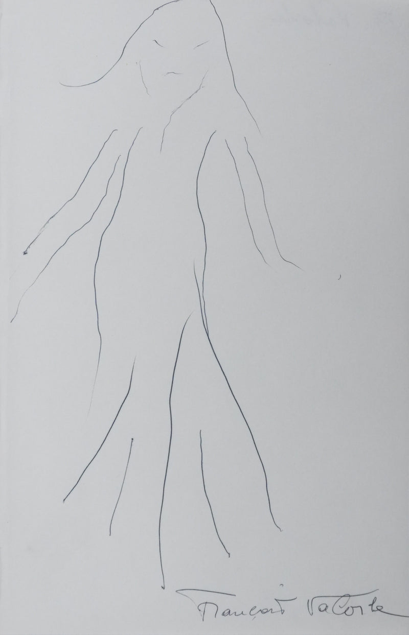 Autographe original de François VALORBE (vue générale) - Crédit photo : Galerie Art.Paris