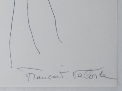 Autographe original de François VALORBE (photo de détail 3) - Crédit photo : Galerie Art.Paris