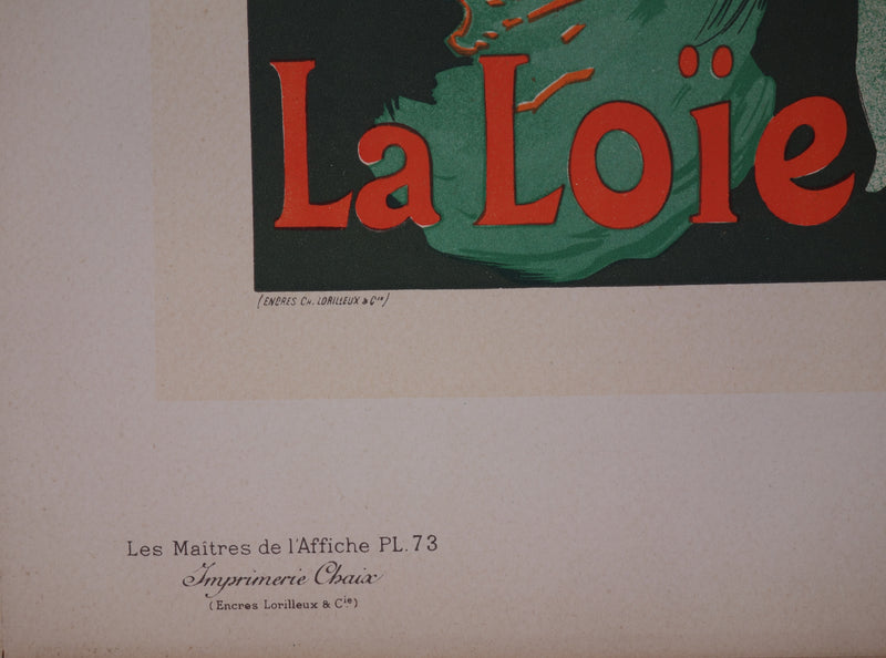 Jules CHERET : Les Folies-Bergères, La Loïe Fuller, Lithographie originale signée