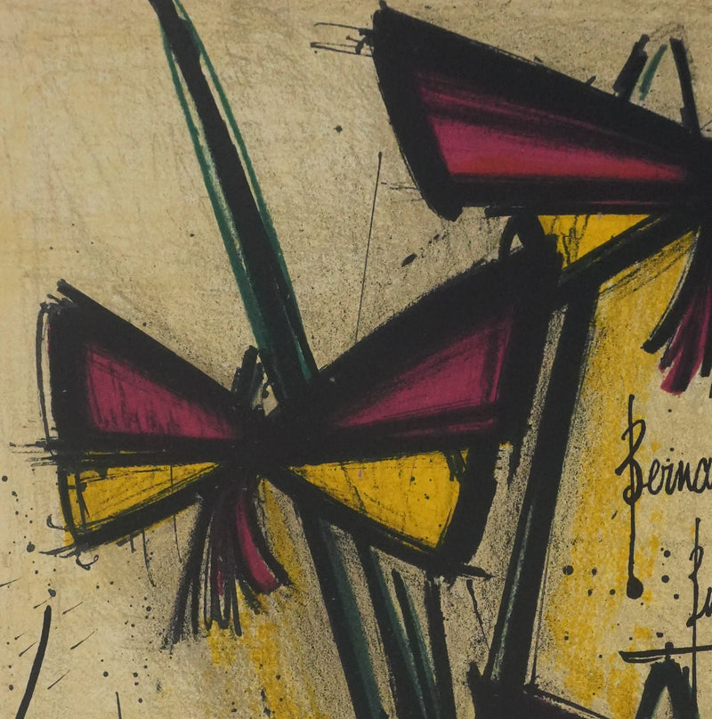 Bernard BUFFET : La pensée, Lithographie originale signée