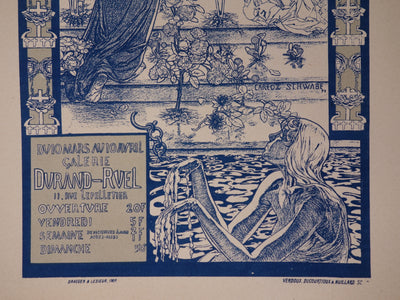 Carloz SCHWABE : Femmes illuminées, Lithographie originale signée