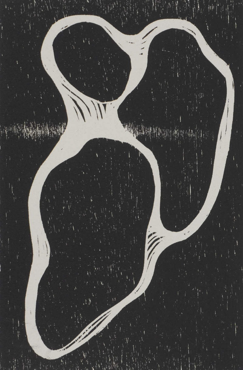 Claude BOGRATCHEW : Abstraction organique, Gravure originale
